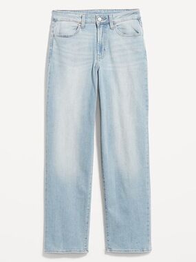 High Rise Loose Fitting Jeans